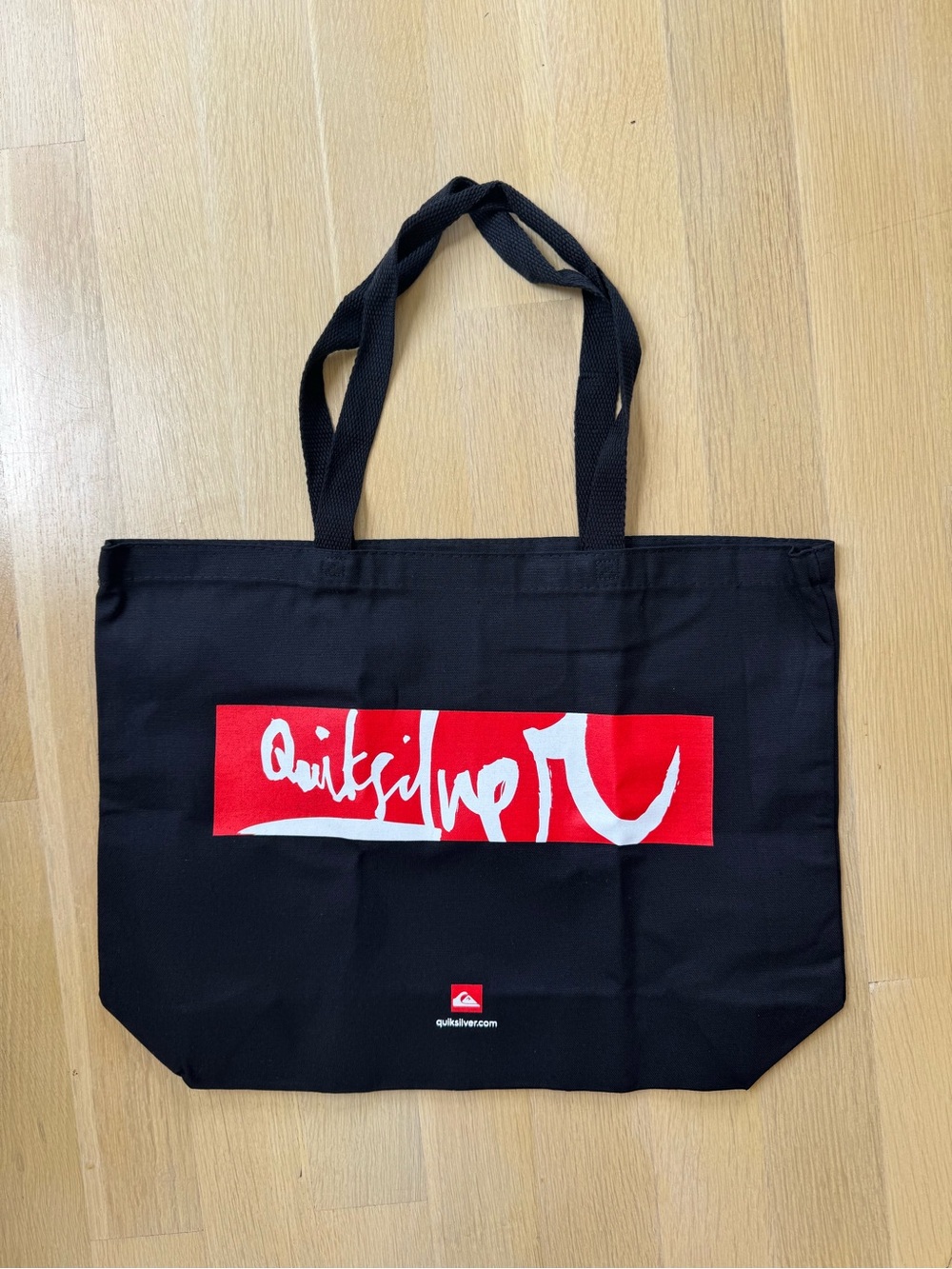 Quiksilver Black Canvas tote